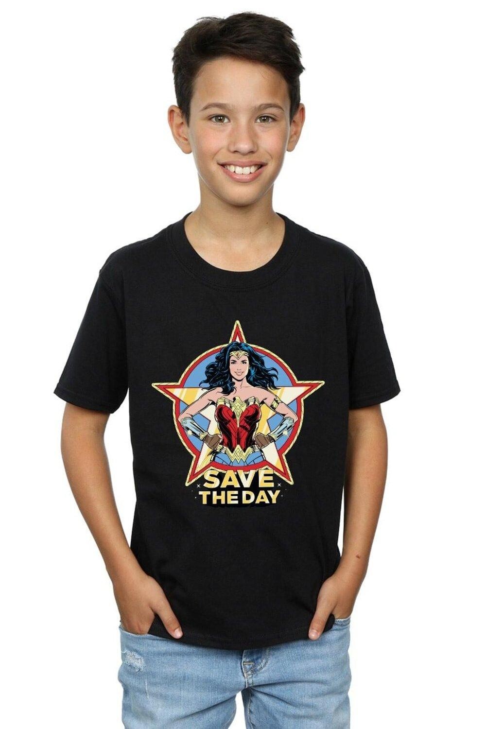 

Футболка Wonder Woman 84 Star Design DC Comics, черный