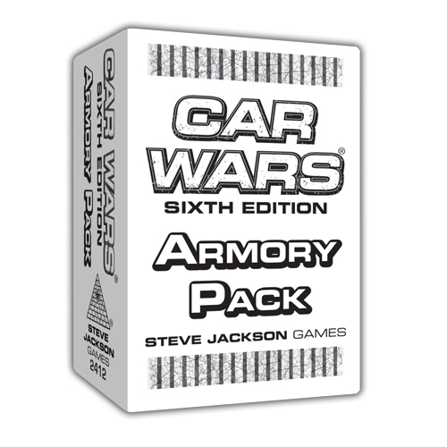 

Настольная игра Armory Pack: Car Wars Sixth Edition Expansion