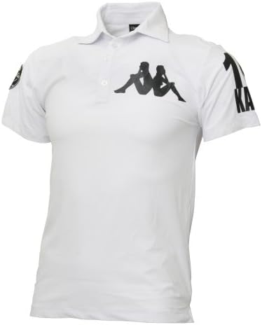 

Мужская поло-рубашка с коротким рукавом Kappa Golf GM08020, белый