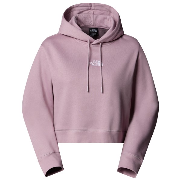 

Женская базовая укороченная толстовка с капюшоном The North Face, фиолетовый