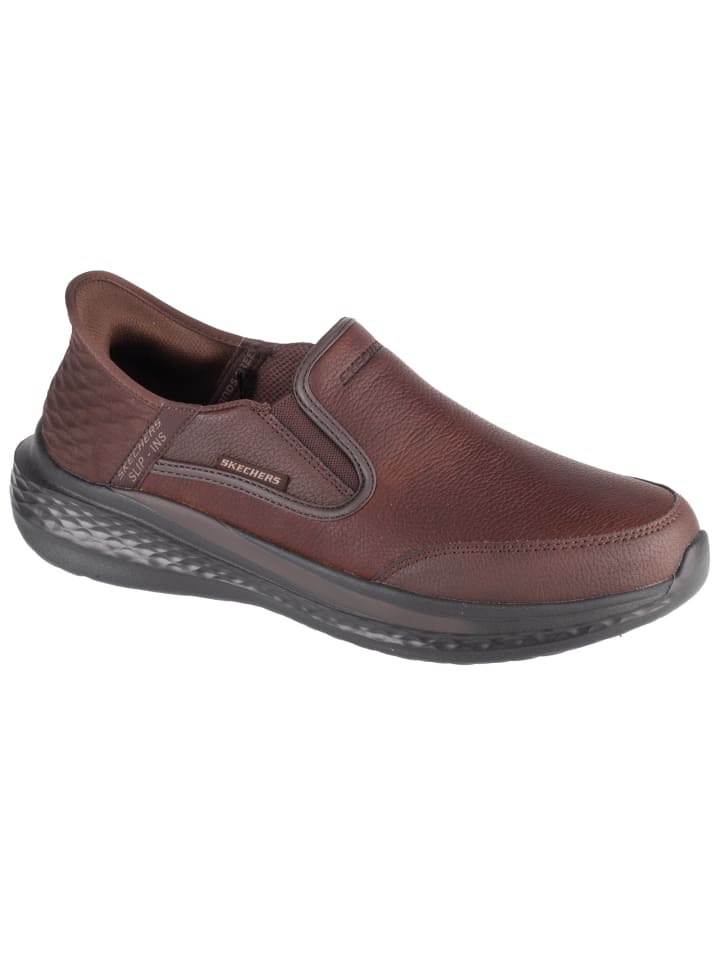 

Низкие кроссовки Skechers Slip Ins Slade, коричневый