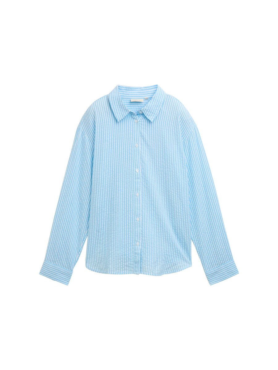 

Блуза TOM TAILOR DENIM, светло-синий