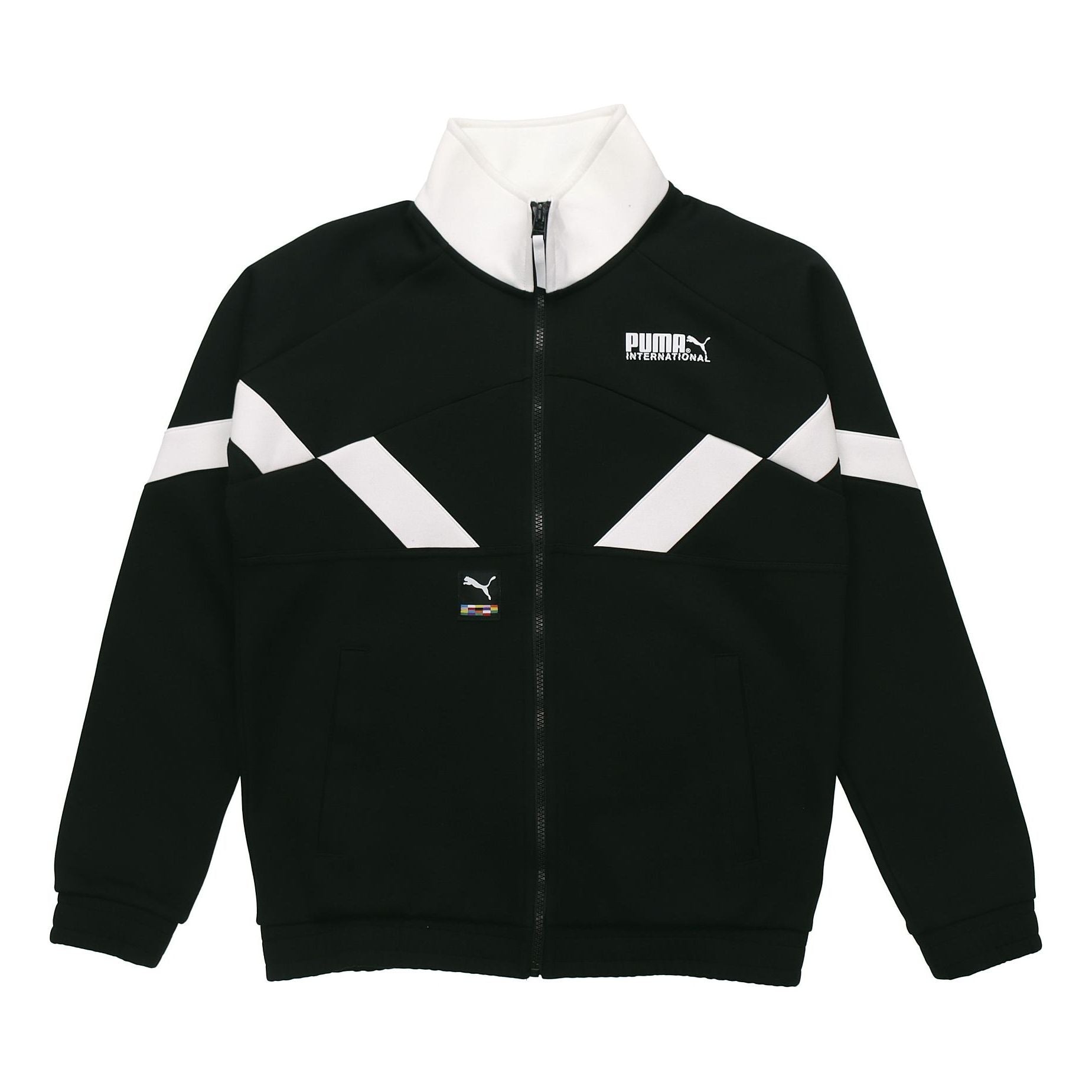 

Куртка PUMA Logo Sports Stand Collar Jacket Black 531339-01