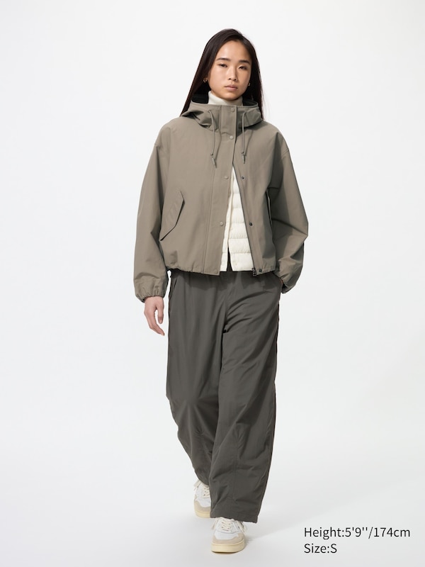 

Теплые брюки с подкладкой Uniqlo, 57 olive