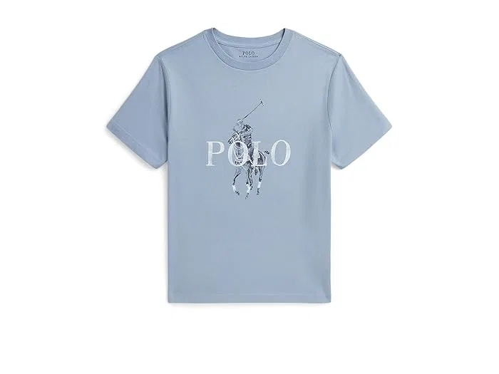 Футболка Big Pony Cotton Jersey Polo Ralph Lauren Kids, Estate Blue