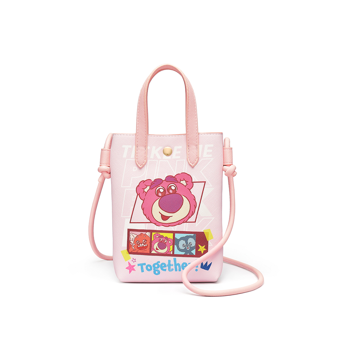 

Disney Кроссбодди из ПВХ серии Медвежонок Клубничка, Pink