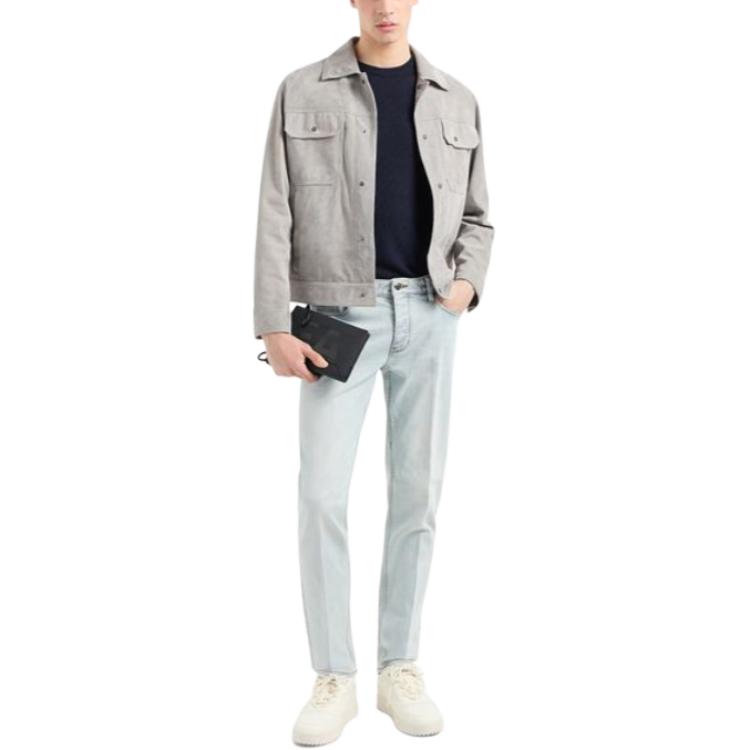 EMPORIO ARMANI Джинсы J75 Low Rise Tapered Slim — фото 4