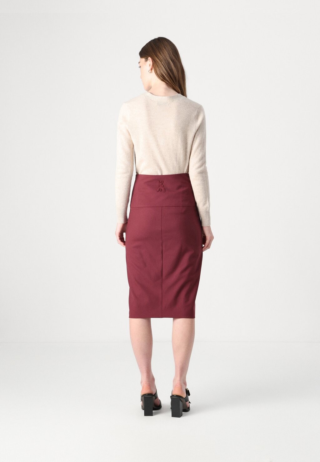 

Юбка-карандаш SKIRT Patrizia Pepe, бордовый