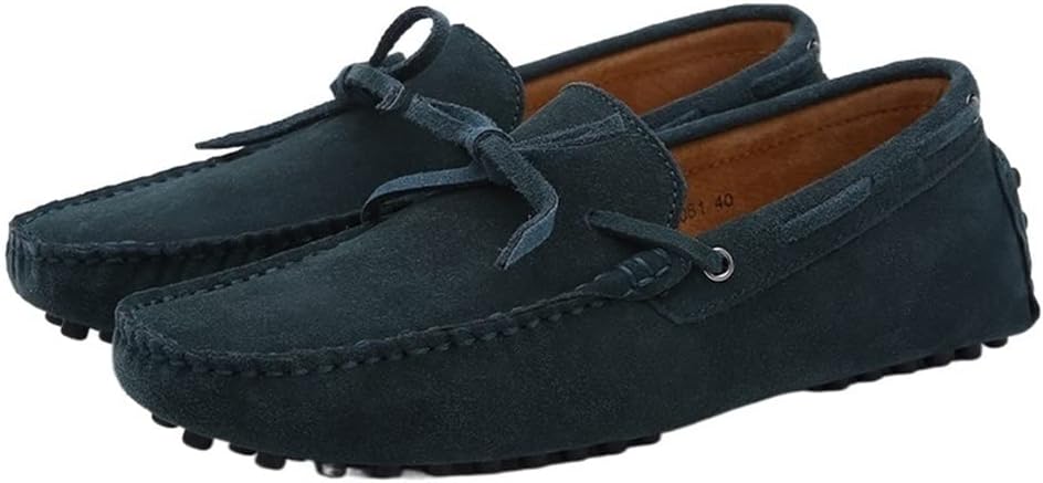 

Мужские лоферы JIADELI, обувь, однотонные, дышащие, из искусственной кожи, легкая, с плоским каблуком, повседневные, без шнурков (Цвет: зеленый, Размер: 8)