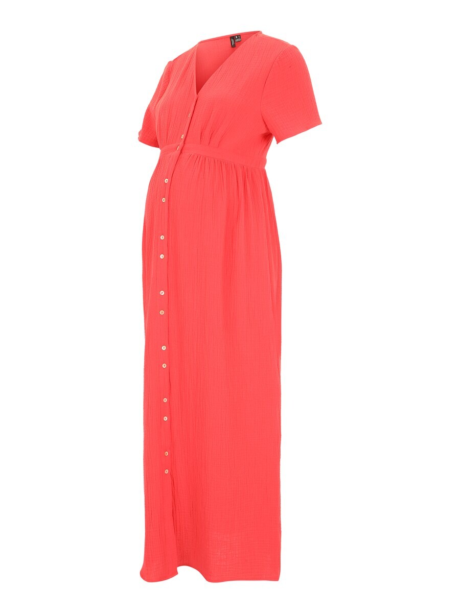 

Платье рубашка Vero Moda Maternity Shirt Dress VMMNatali, красный