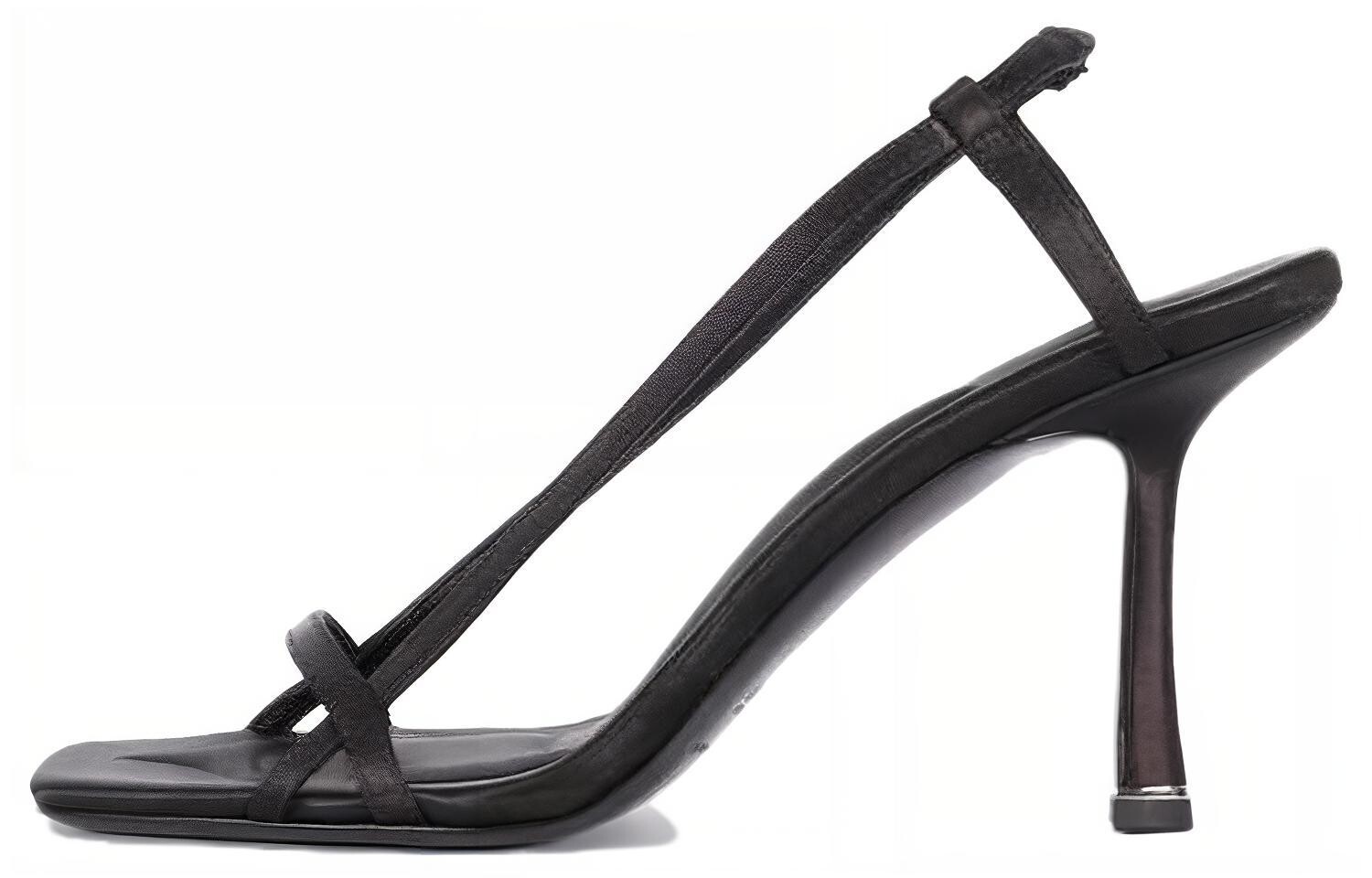 Босоножки женские Alexander Wang на каблуке, черный