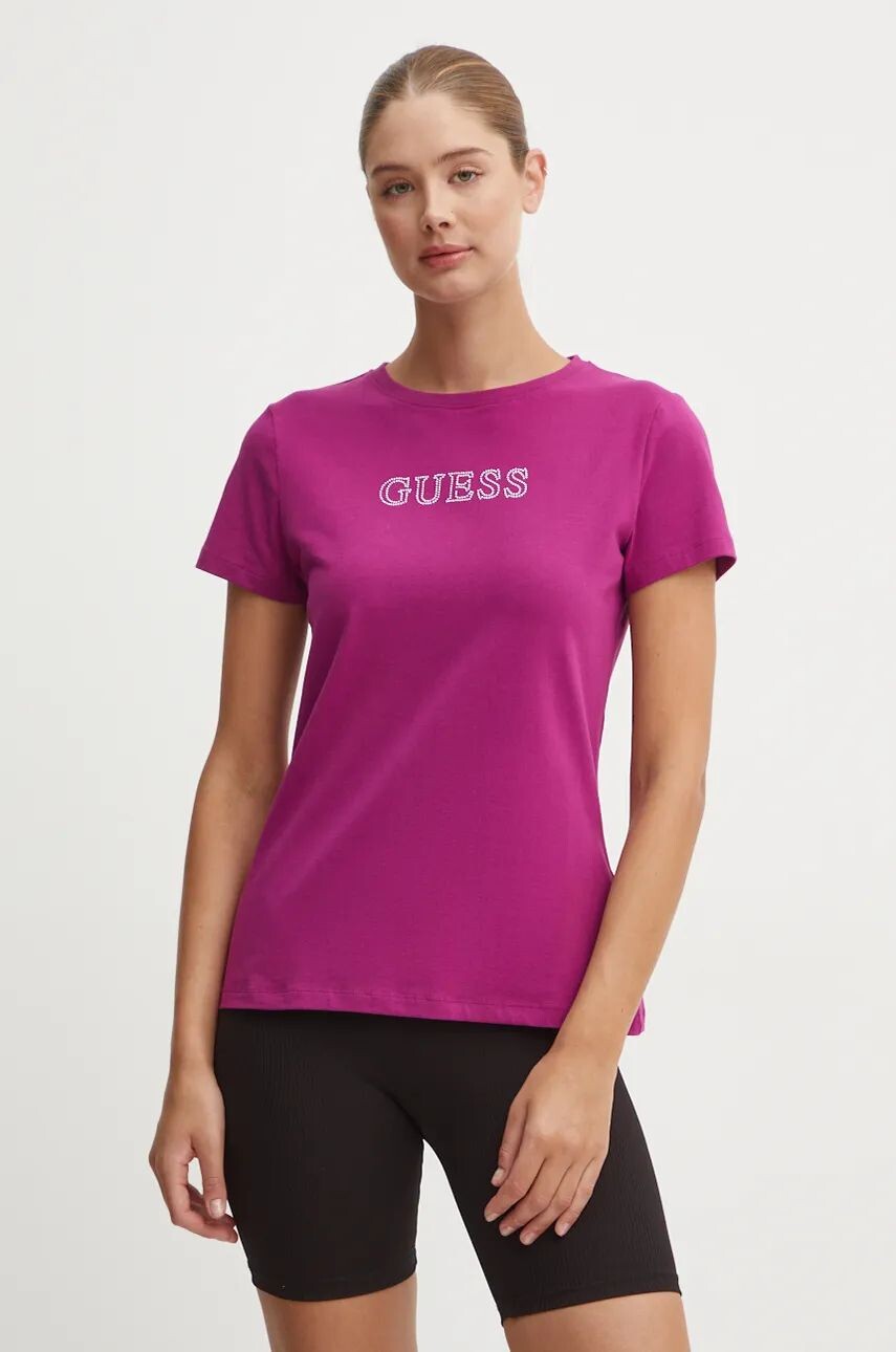 

Футболка Guess BRIANA, фиолетовый