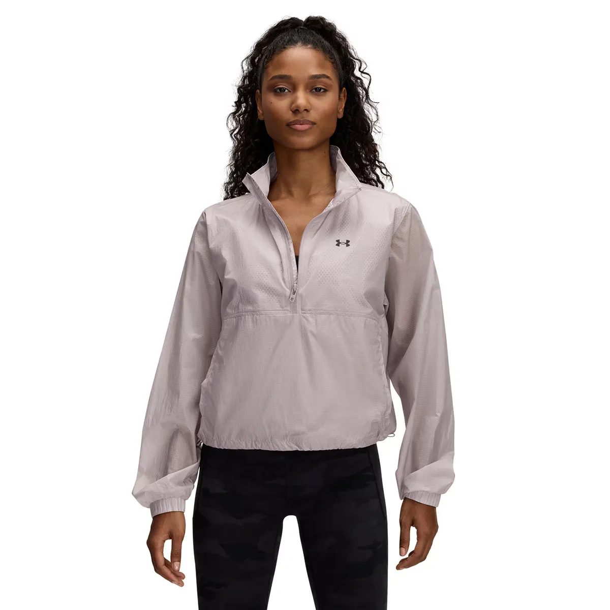 

UA Rival Тканый HZ Anorak Under Armour женская куртка, серый