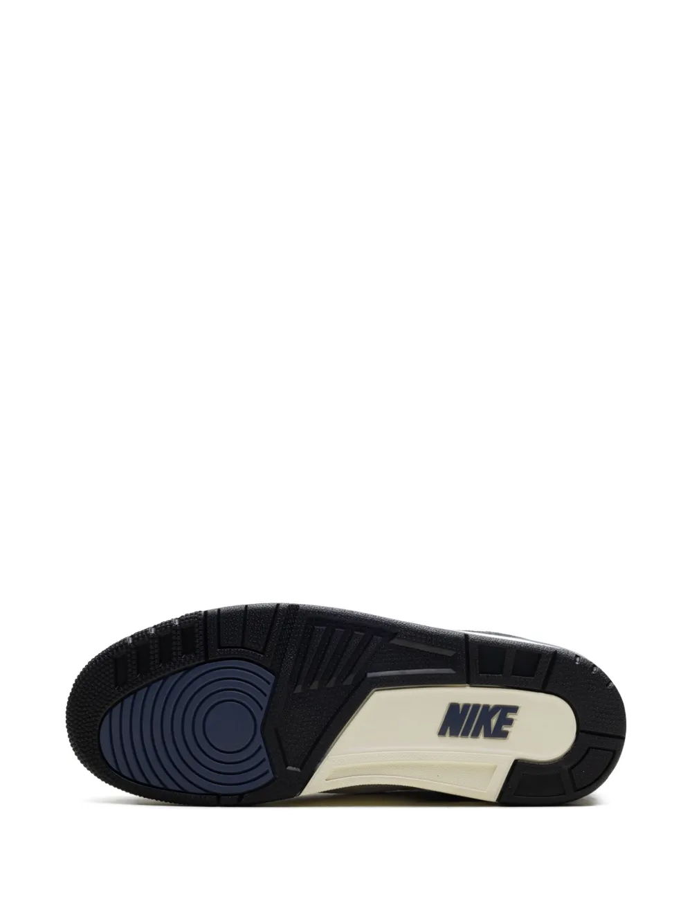 Кроссовки Air Jordan 3 OG SP A Ma Maniére - Diffused Blue/White/Muslin/Anthracite, белый — фото 4