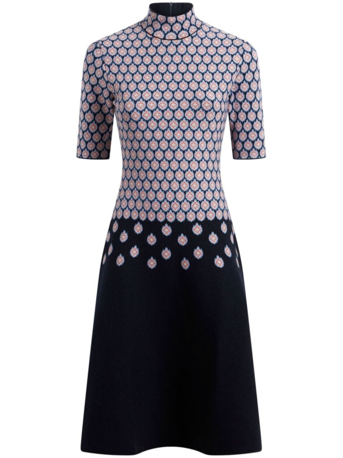 

ETRO жаккардовое платье, синий