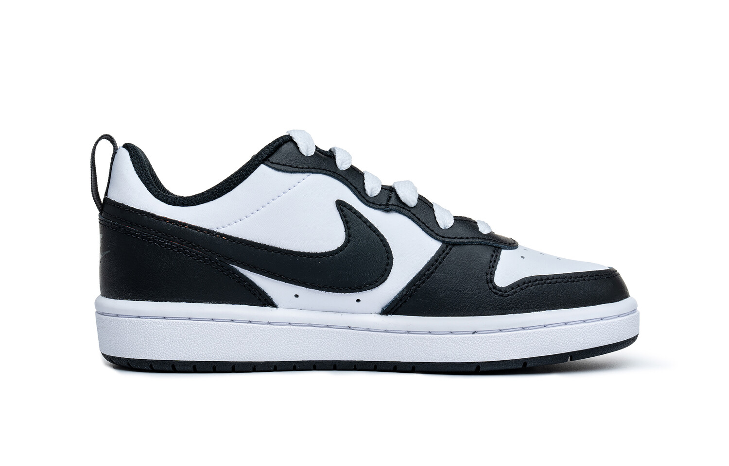 

Кроссовки Nike Court Borough Skateboarding Shoes Women's Low-top Black White, белый