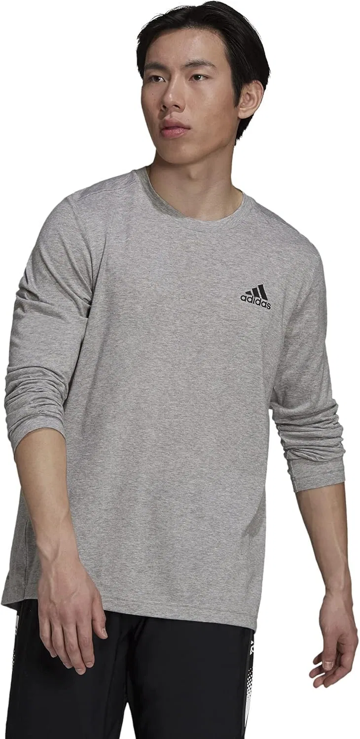 Мужская футболка с длинным рукавом adidas Aeroready Designed 2 Move Feelready Sport — фото 3