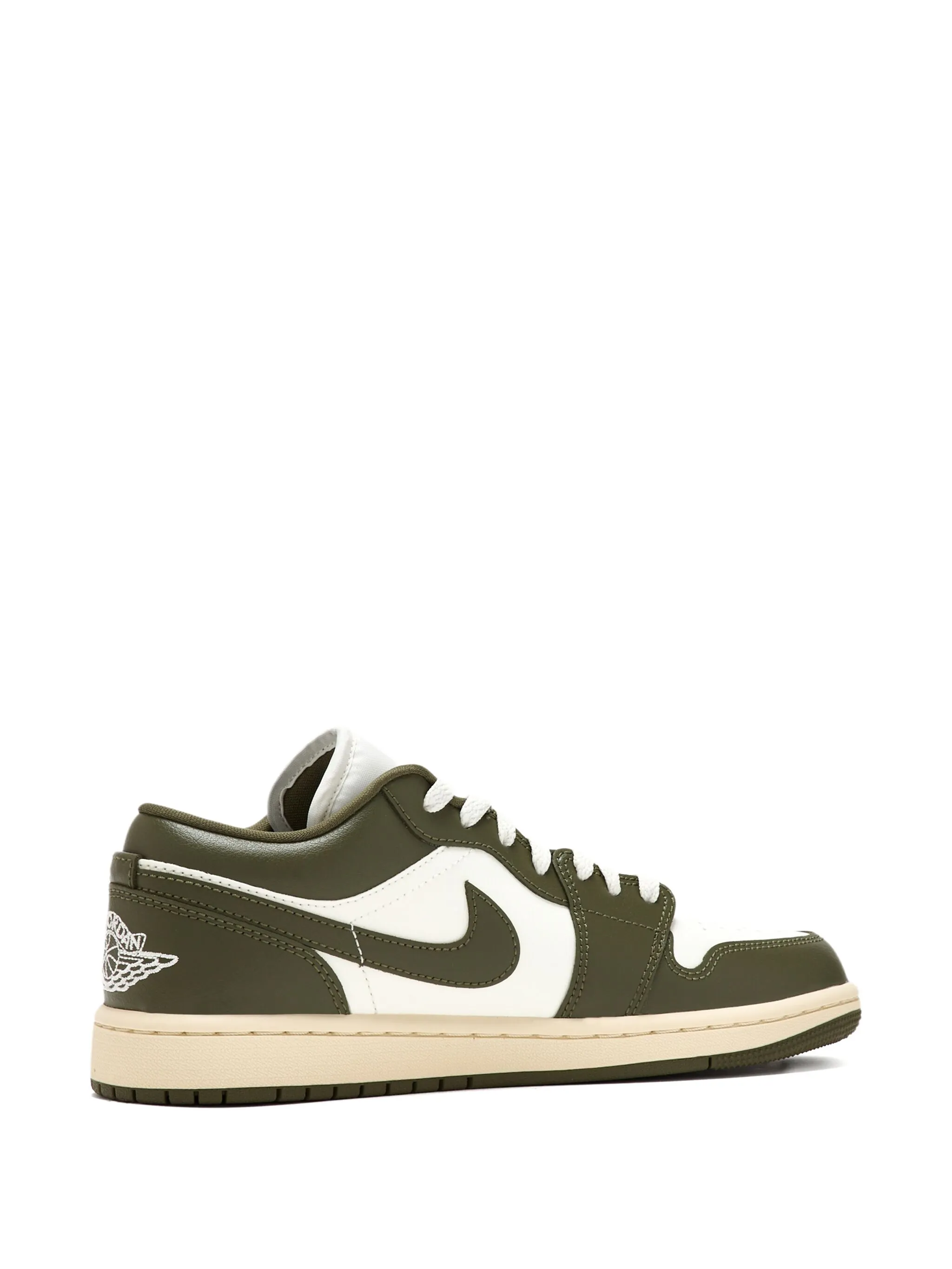 Кроссовки Jordan 1 Low Nike, зеленый — фото 2