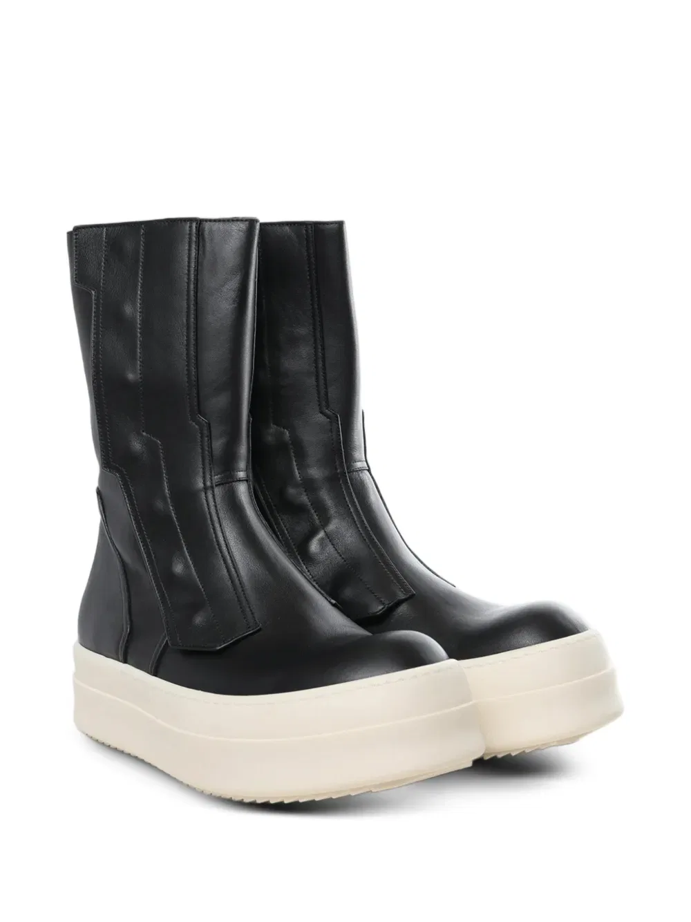 Кроссовки на платформе с застежкой-молнией Rick Owens, черный — фото 2