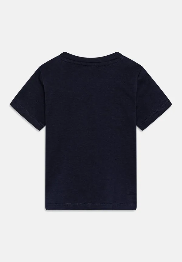 Детская футболка с короткими рукавами и принтом Boss Kidswear, Navy — фото 2