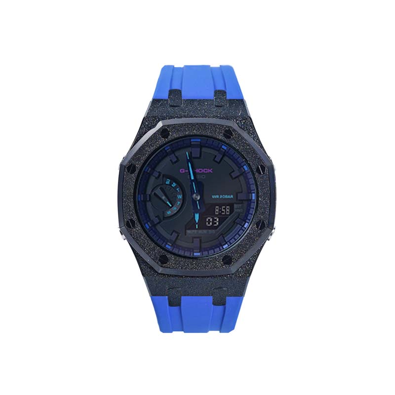 

Мужские часы CASIO Liquid Crystal/Analog Dual Display Series черные