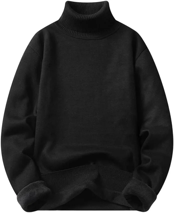 

Вязаный свитер-водолазка Slim Fit с длинным рукавом