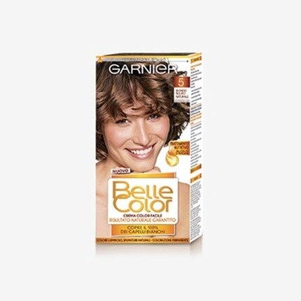 

Стойкая краска для волос Belle Color 5 Темно-русый Garnier