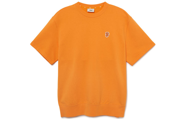 

MLB Футболка женская оранжевая, Оранжевый, MLB Футболка женская оранжевая