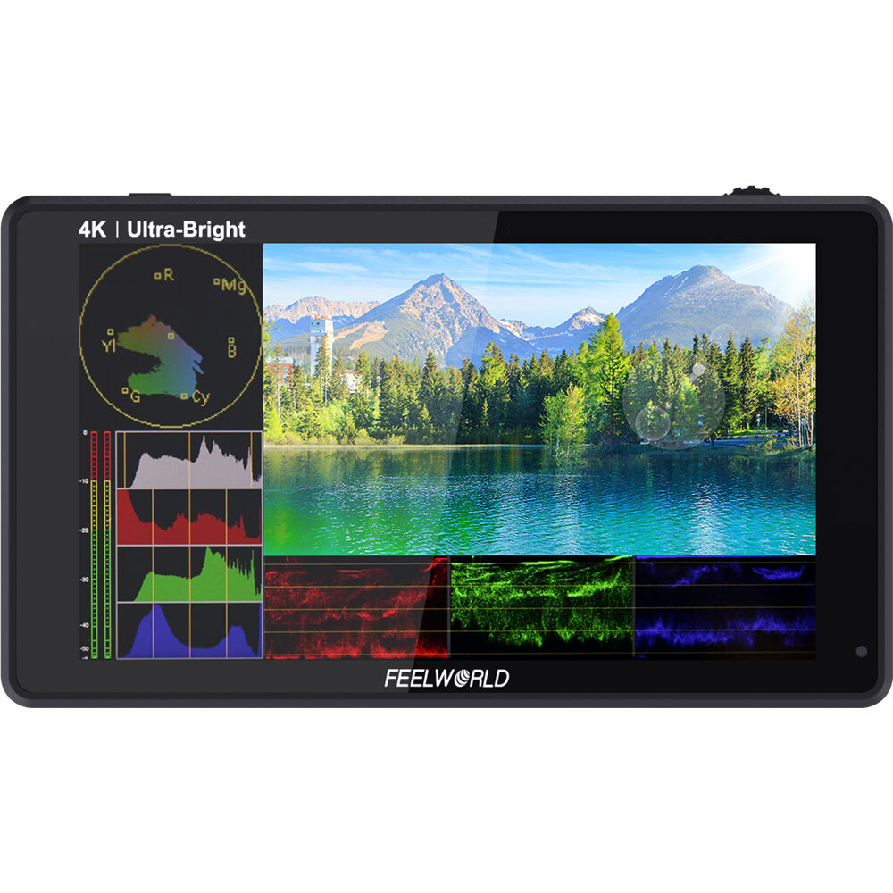 

Монитор для камер FeelWorld LUT6S 6" 2600 cd/m² 4K HDMI/3G-SDI LUT6S