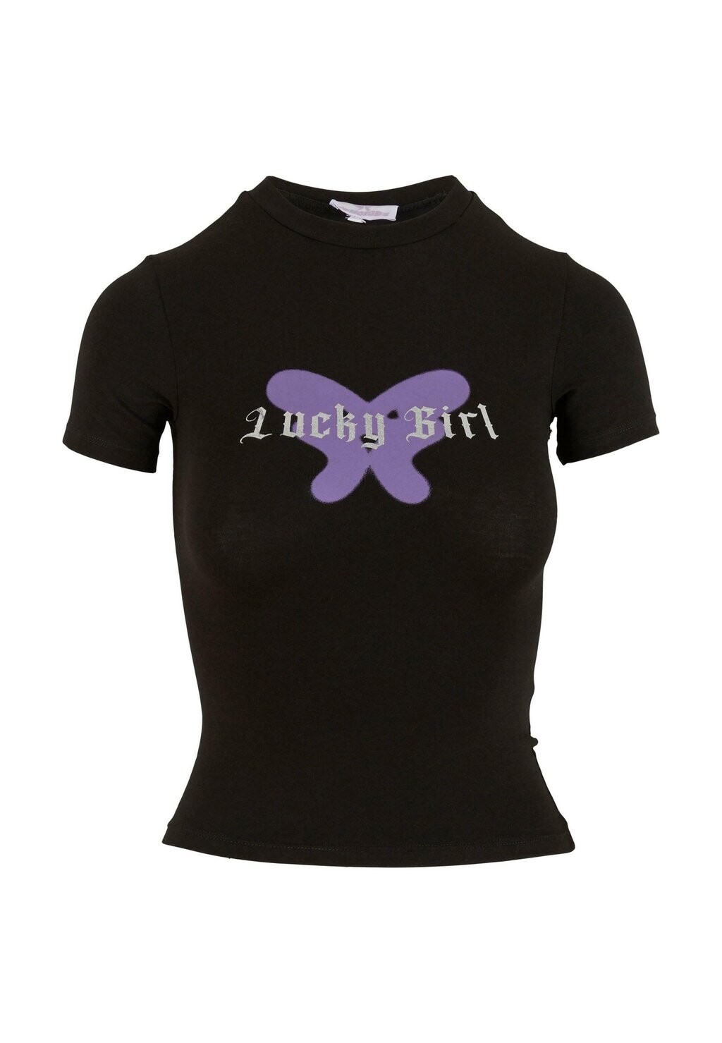 

Футболка с принтом LUCKY TEE FELICIOUS, черный