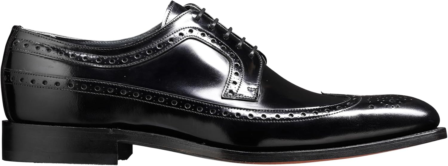 BARKER Woodbridge Men’s Oxford Brogue Shoes - Handmade Dress Shoes for Business, Formal & Professional Wear, черный — фото 3