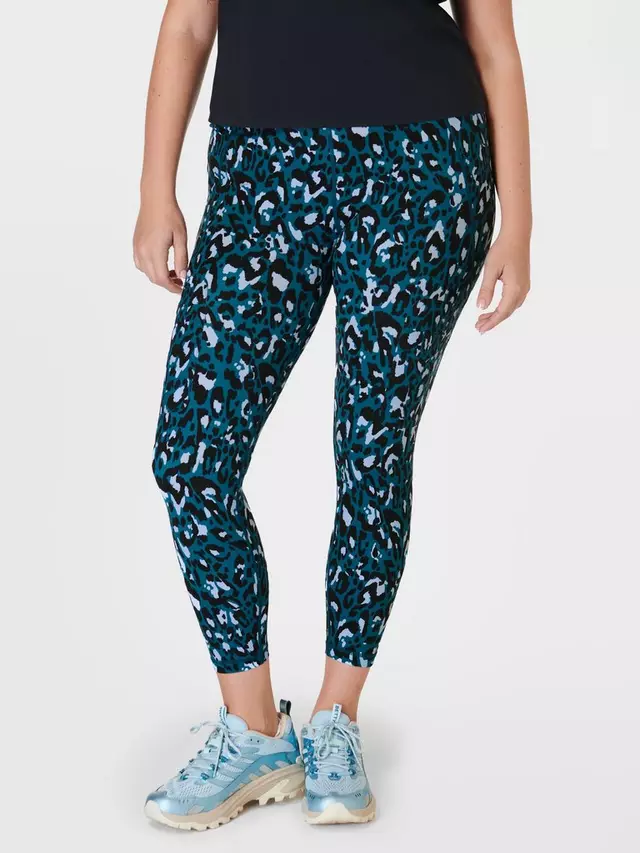 

Спортивные леггинсы Sweaty Betty x Merrell Cargo, цвет blue brushstroke
