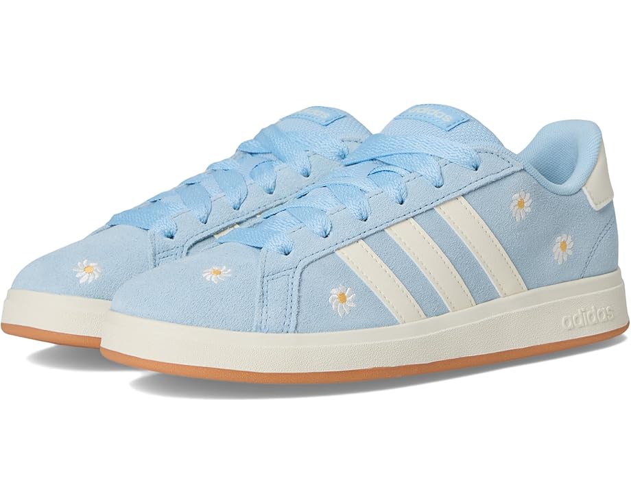 

Кроссовки adidas Kids Grand Court 00s Shoes, цвет Clear Sky/Off-White/Gum
