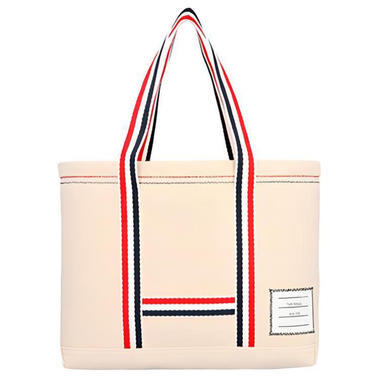 

THOM BROWNE Полосатая сумка-шоппер