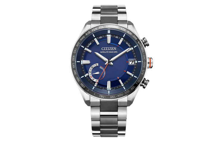 

CITIZEN Часы Ecology Drive Collection Solar Quartz Movement Titanium Strap Watch Men's Watch Blue Dial, Blue Dial