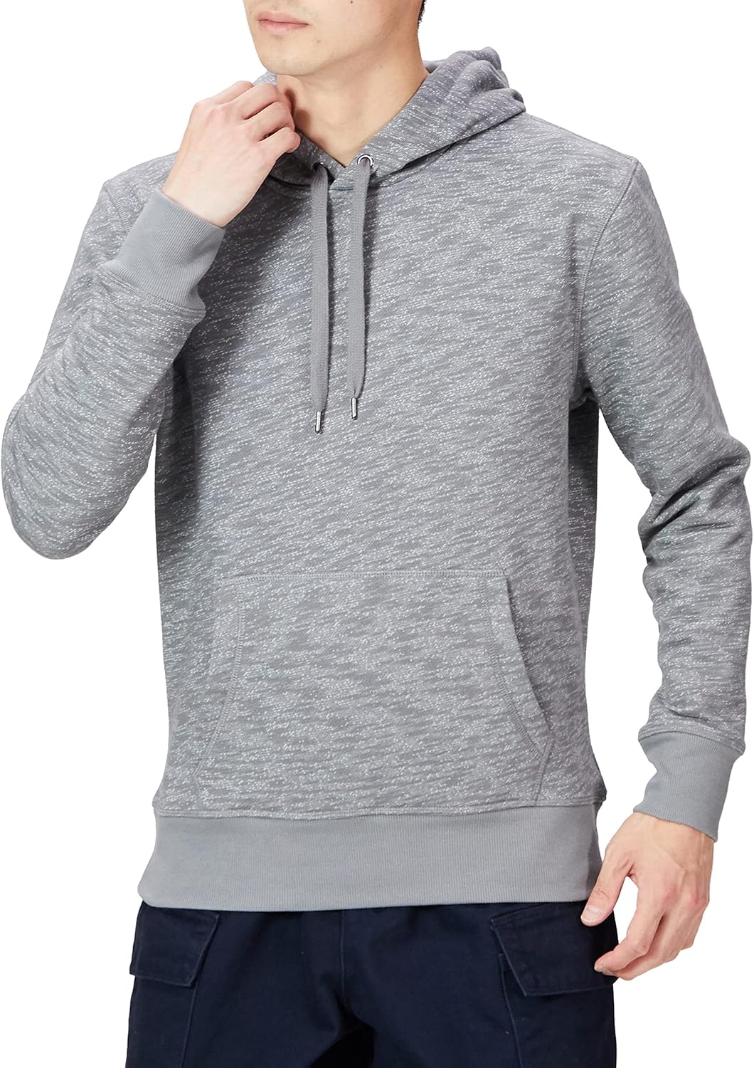 

Мужская толстовка-пуловер с капюшоном Amazon Essentials, светло-серый