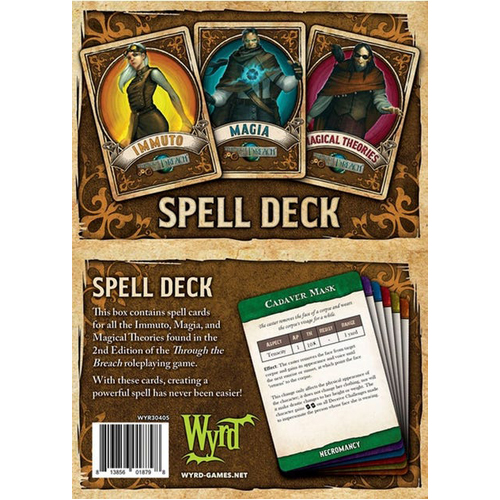 

Книга Through The Breach: Spell Deck