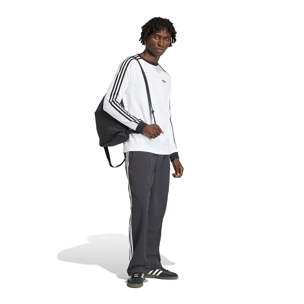 Футболка с длинным рукавом adidas Originals с тремя полосками, белый — фото 4