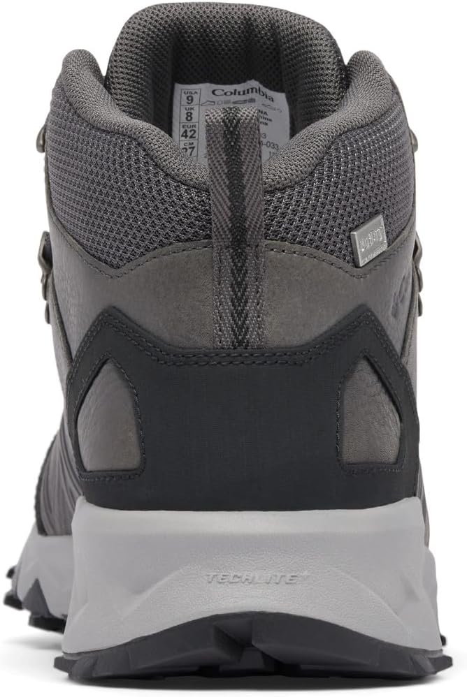 Columbia мужские кроссовки Peakfreak II Mid Outdry Leather, Ti Grey Steel Dark Grey — фото 4