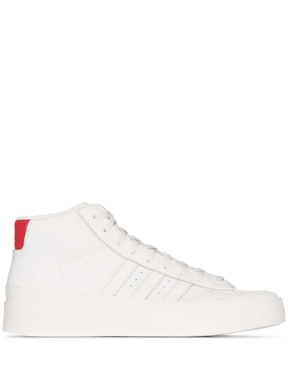 Высокие кеды Pro Model из коллаборации с 424 Adidas, белый