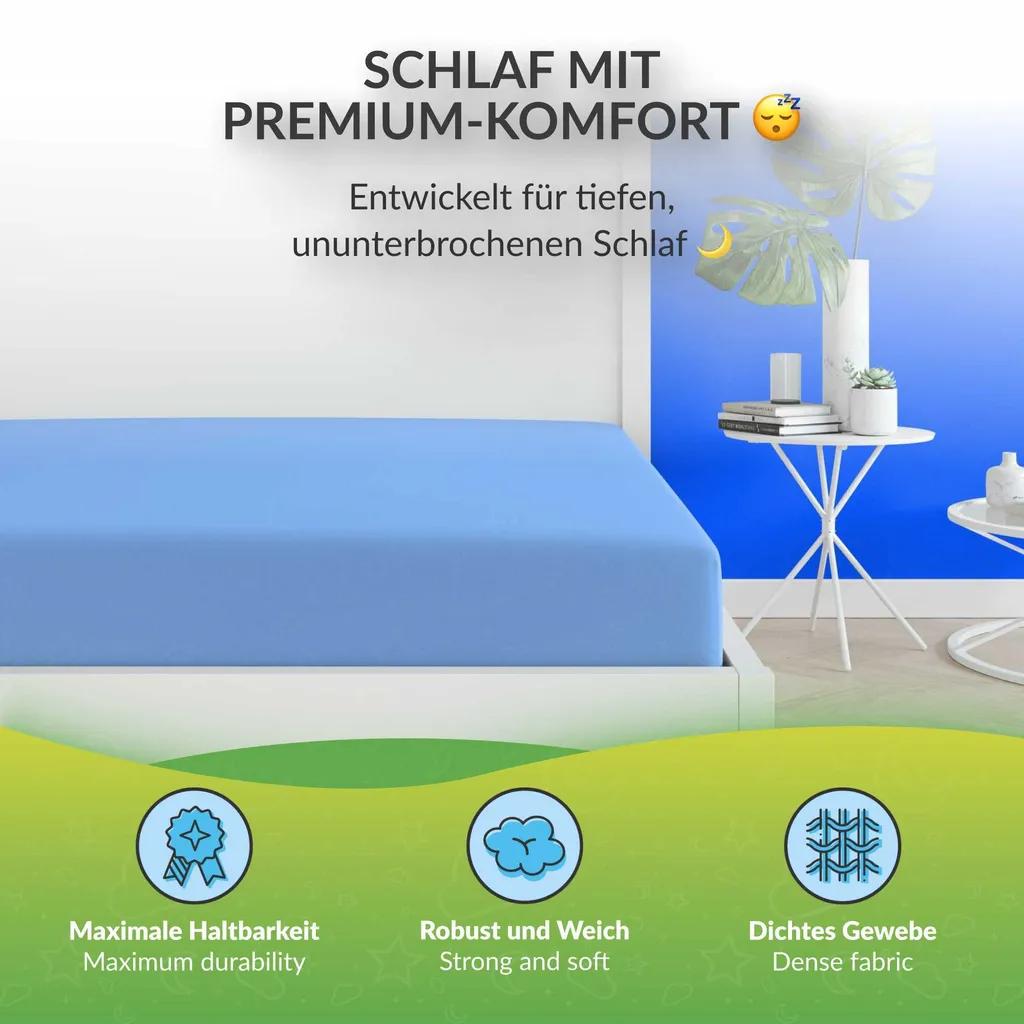 

Простыня Etérea Himmlische Qualität, голубой