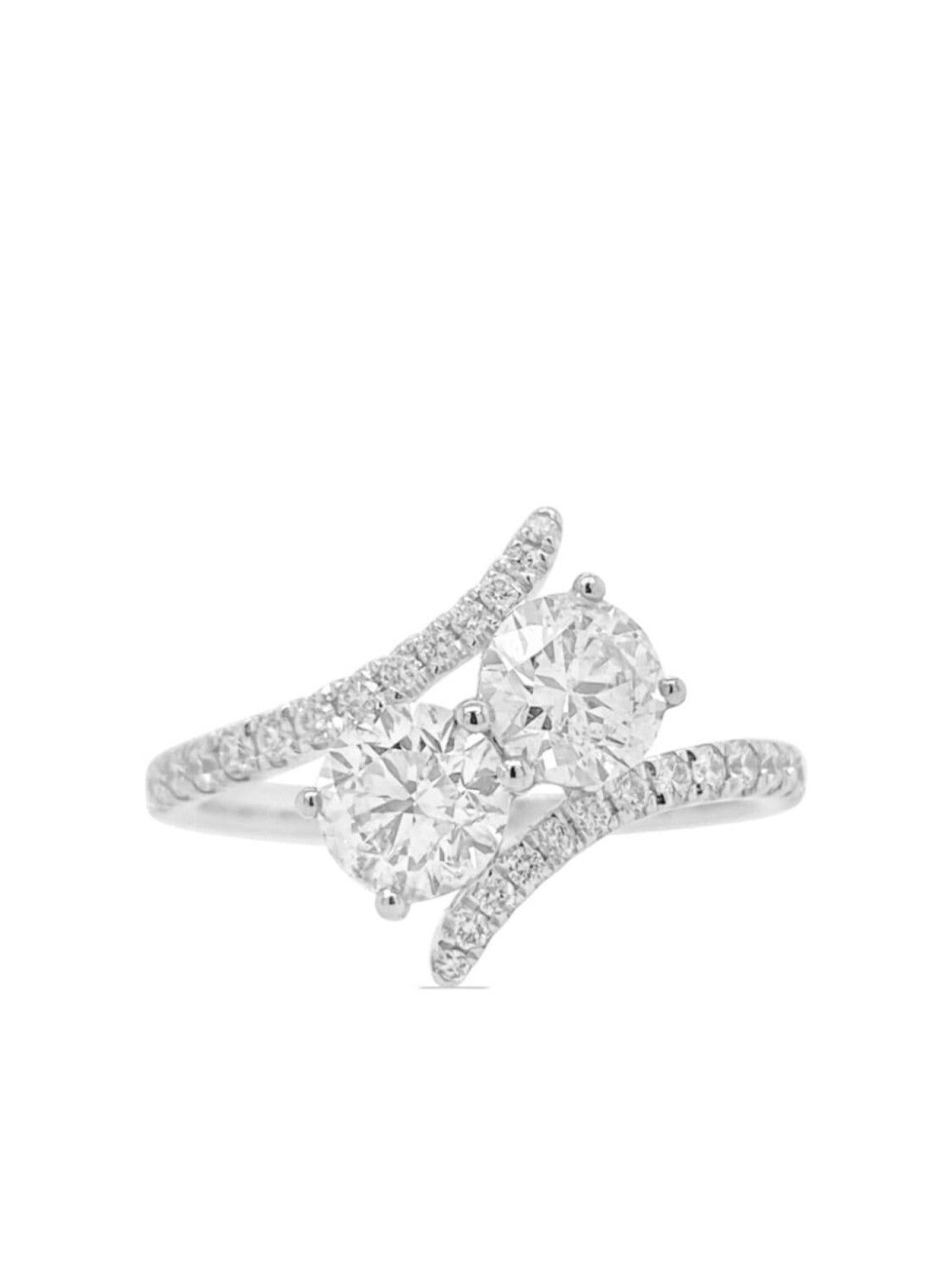 

Платиновое кольцо с бриллиантами HYT Jewelry, серебряный