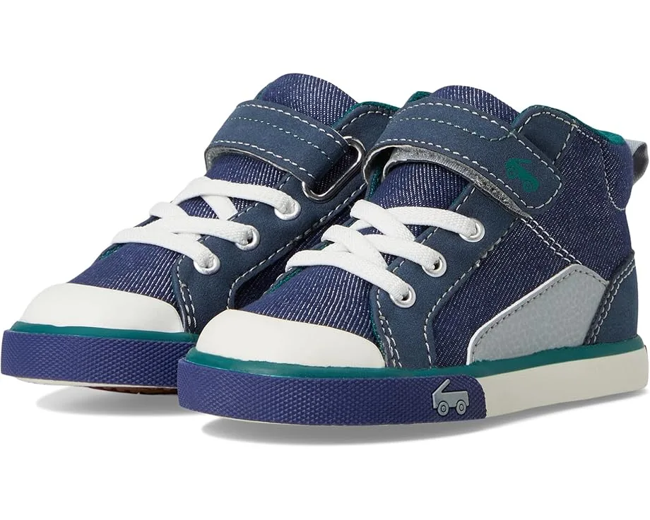 Кроссовки See Kai Run Dayton (Toddler/Little Kid), Navy Denim