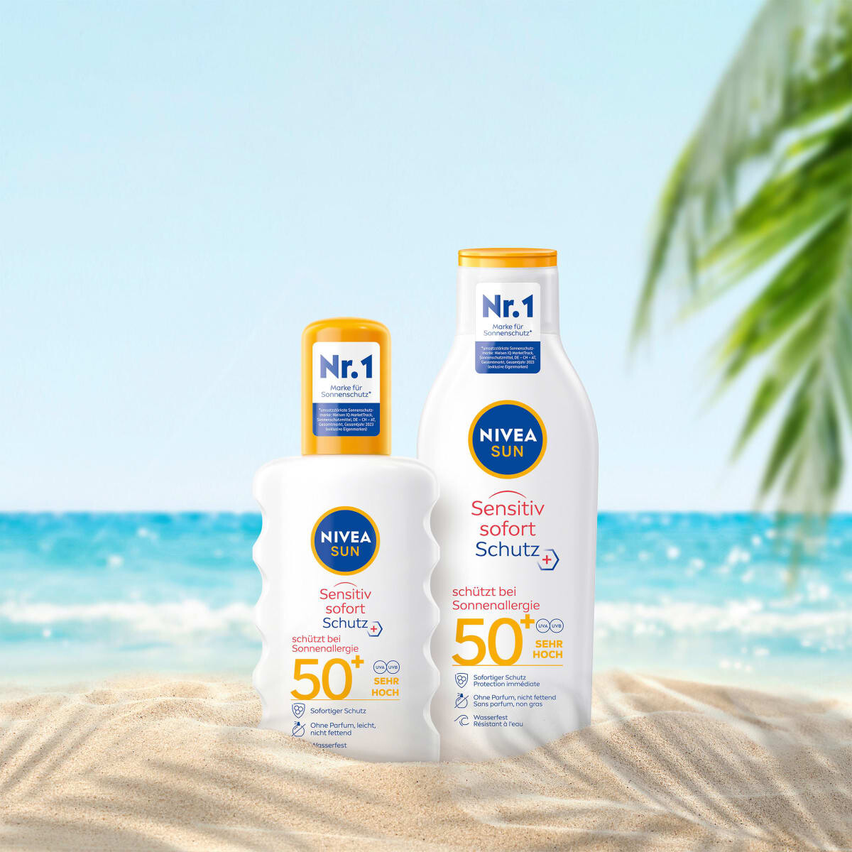 Спрей для защиты от солнца немедленная защита SPF 50+ 200 мл NIVEA — фото 2