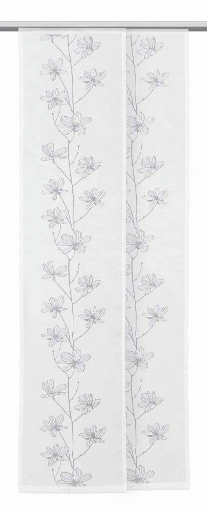 

Панельная штора Neusser Collection белая, 245 x 60 см, белый