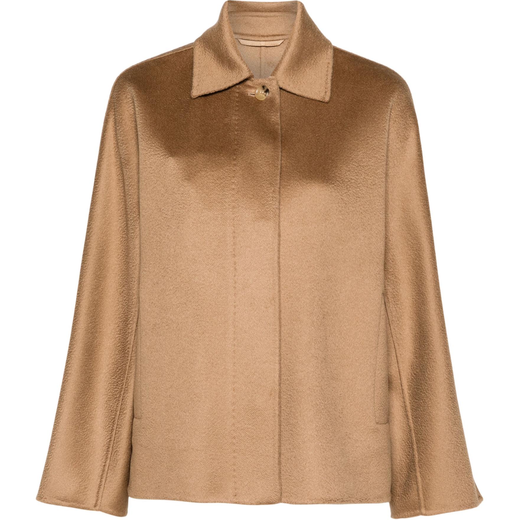 

Куртка Max Mara из кашемира верблюжьего коричневого цвета