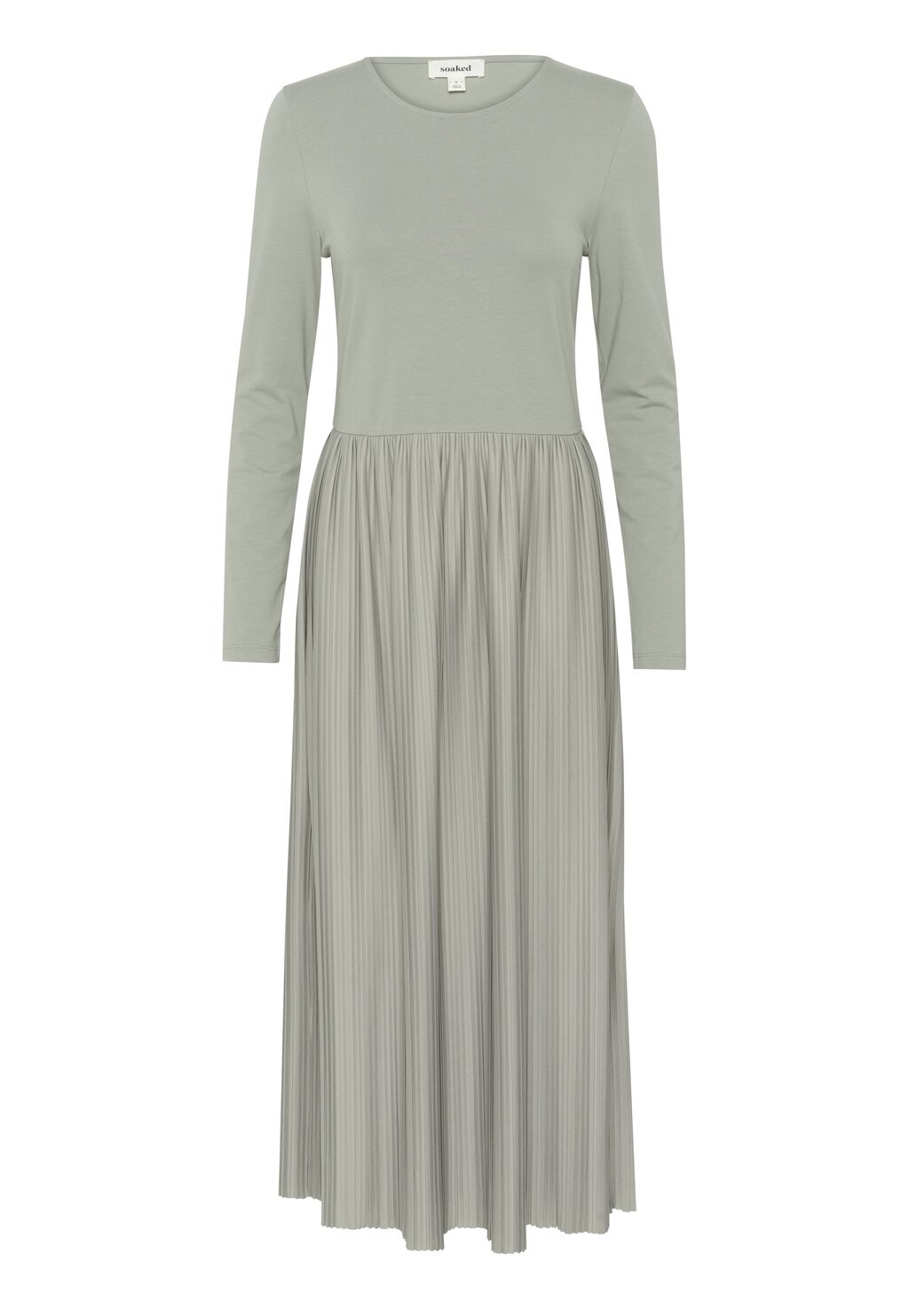 

Дневное платье SIMONE PLISSÉ ROUND NECK Soaked in Luxury, зеленый