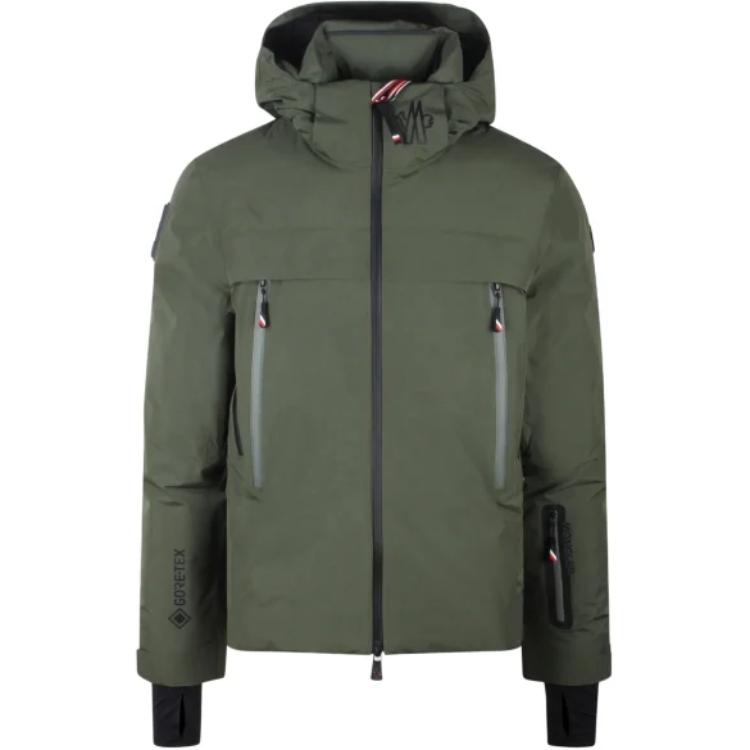 

Куртка с капюшоном Balmhorn Moncler Grenoble, оливково-зеленый
