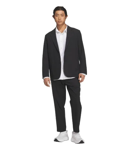 Мужская куртка slim fit Tailored Jacket Premium adidas navy — фото 3