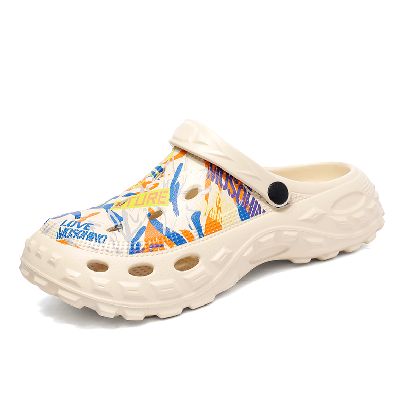 

KUPE Клоги мужские бежевые, цвет Beige